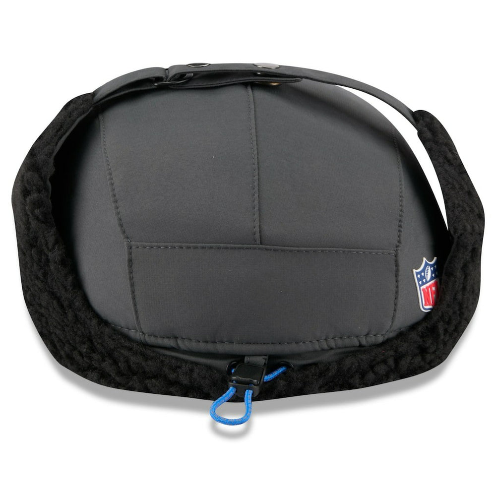 Detroit Lions New Era 2025 Sideline Cold Weather Runner Dog Ear Adjustable Hat Charcoal | NFL