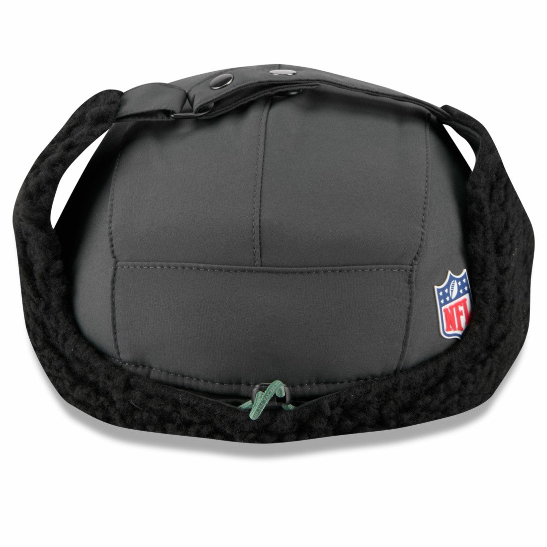 Green Bay Packers New Era 2025 Sideline Cold Weather Runner Dog Ear Adjustable Hat Charcoal | NFL