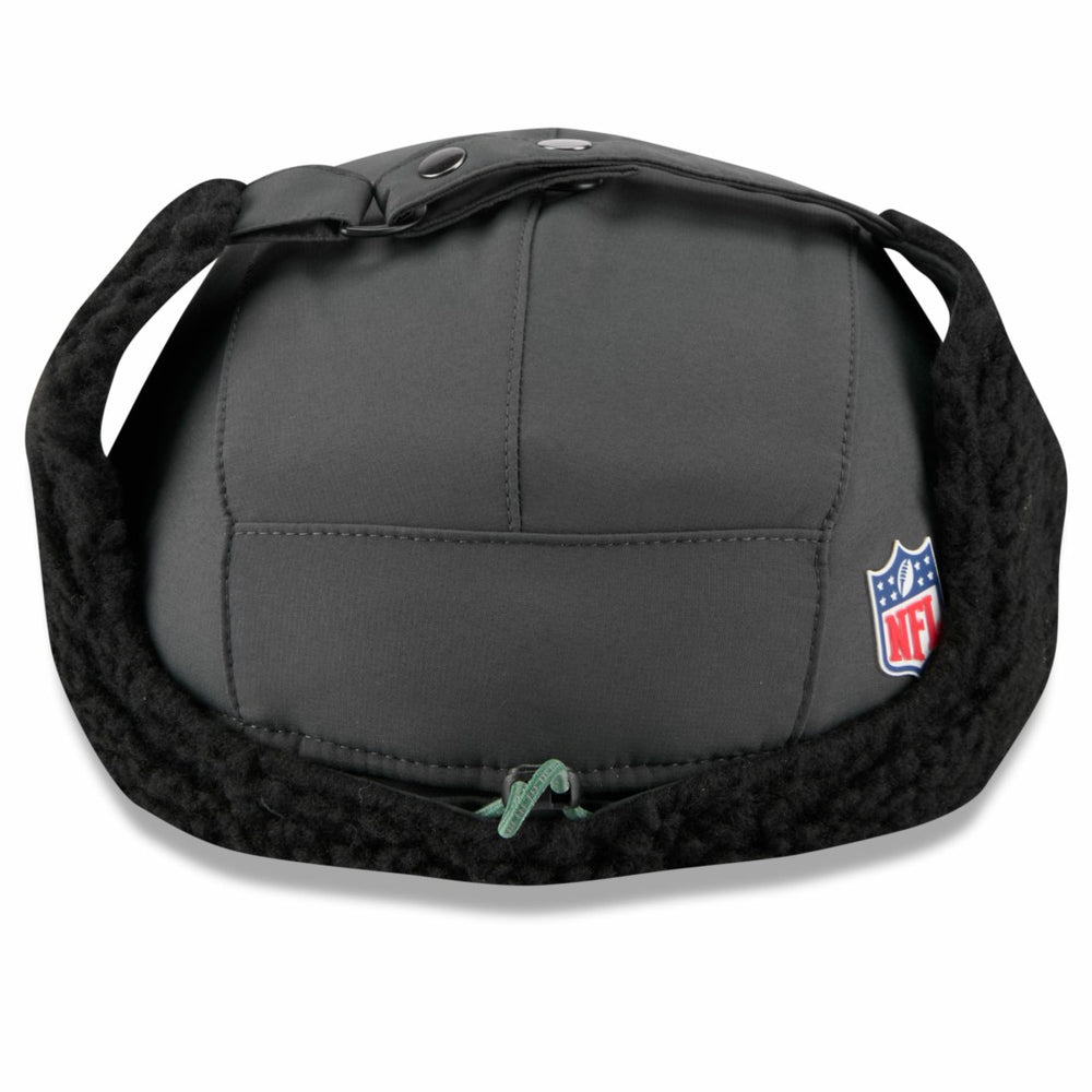 Green Bay Packers New Era 2025 Sideline Cold Weather Runner Dog Ear Adjustable Hat Charcoal | NFL