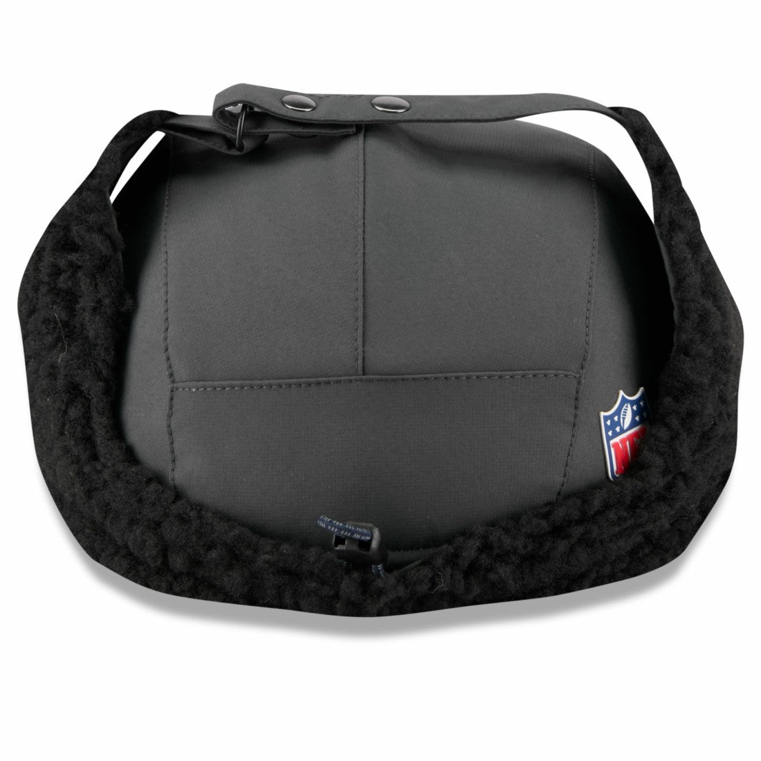 Houston Texans New Era 2025 Sideline Cold Weather Runner Dog Ear Adjustable Hat Charcoal | NFL
