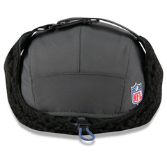 Indianapolis Colts New Era 2025 Sideline Cold Weather Runner Dog Ear Adjustable Hat Charcoal | NFL