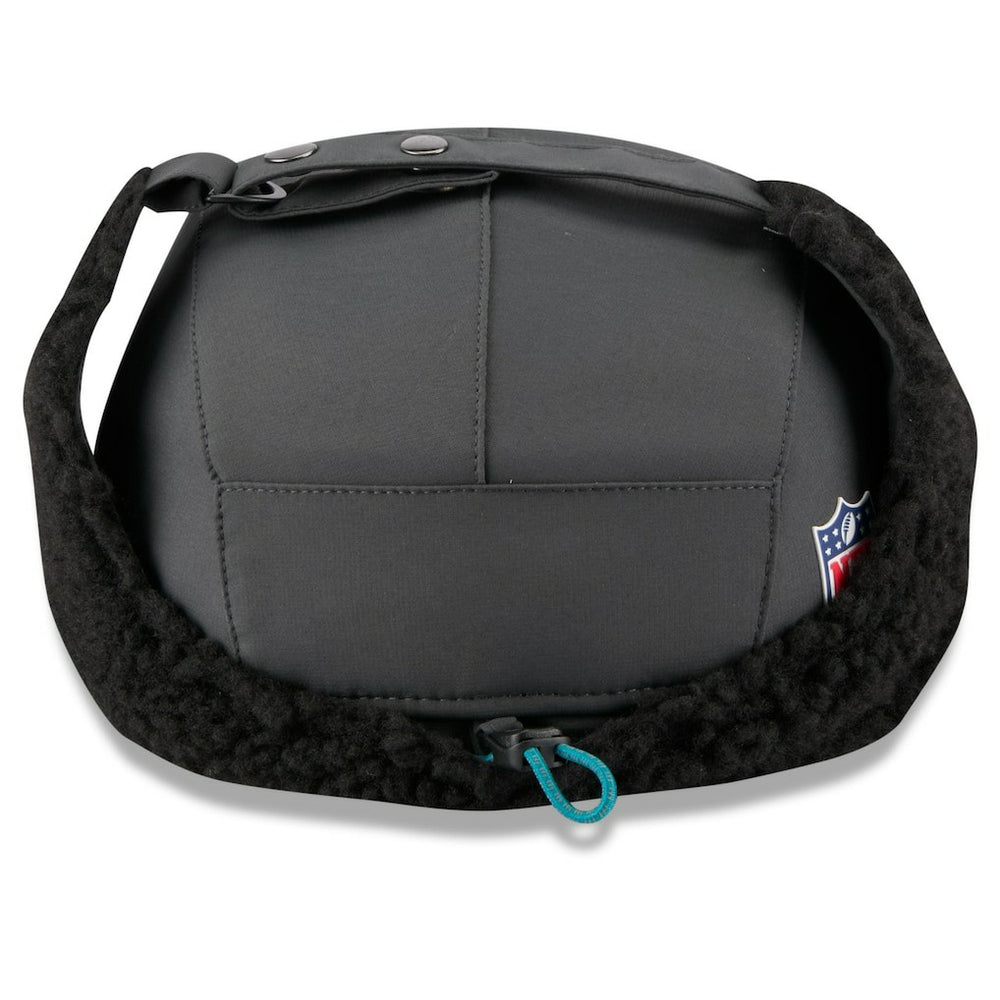 Jacksonville Jaguars New Era 2025 Sideline Cold Weather Runner Dog Ear Adjustable Hat Charcoal | NFL