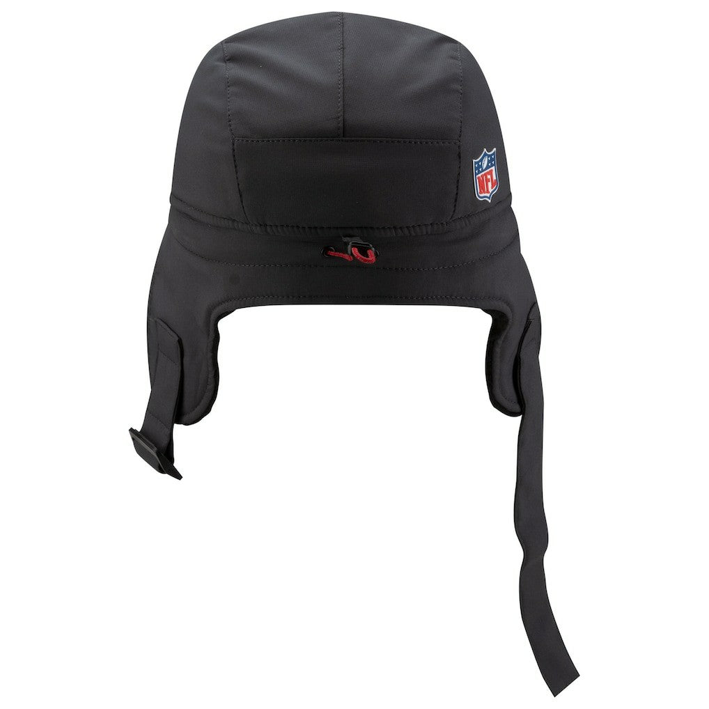 Kansas City Chiefs New Era 2025 Sideline Cold Weather Runner Dog Ear Adjustable Hat Charcoal | NFL