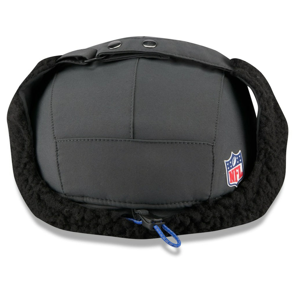 Los Angeles Rams New Era 2025 Sideline Cold Weather Runner Dog Ear Adjustable Hat Charcoal | NFL