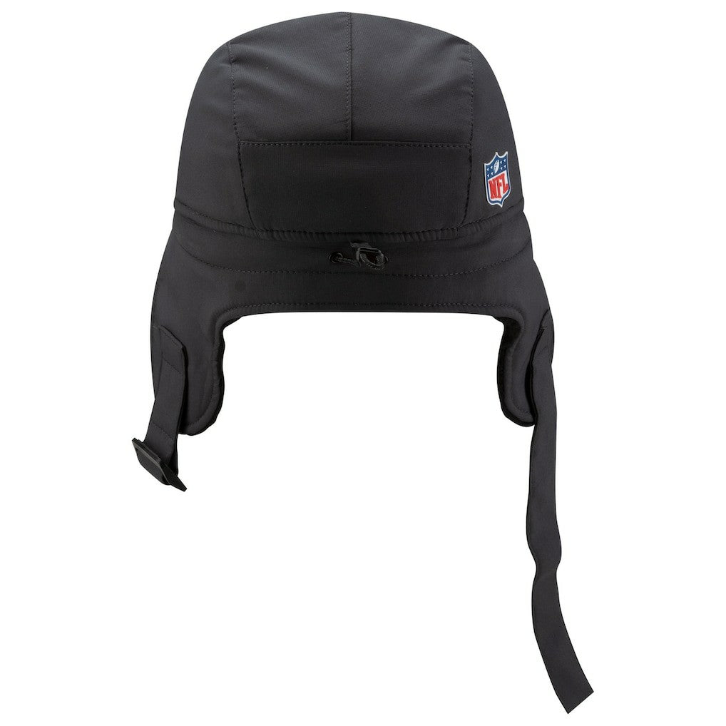 Los Angeles Rams New Era 2025 Sideline Cold Weather Runner Dog Ear Adjustable Hat Charcoal | NFL