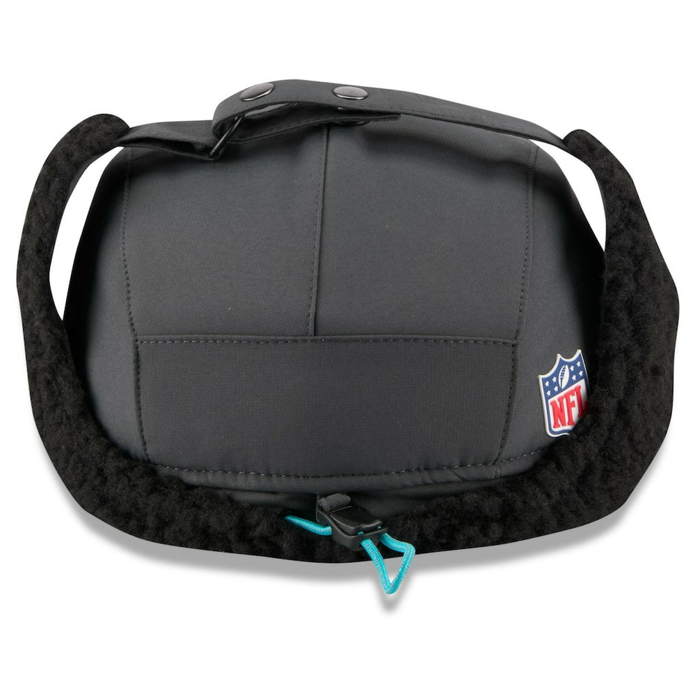 Miami Dolphins New Era 2025 Sideline Cold Weather Runner Dog Ear Adjustable Hat Charcoal | NFL