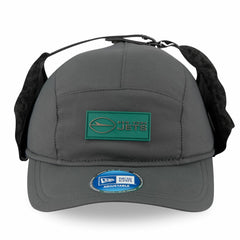 New York Jets New Era 2025 Sideline Cold Weather Runner Dog Ear Adjustable Hat Charcoal | NFL