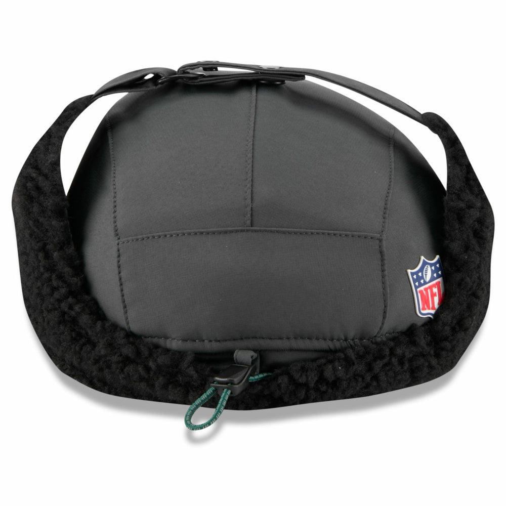 New York Jets New Era 2025 Sideline Cold Weather Runner Dog Ear Adjustable Hat Charcoal | NFL