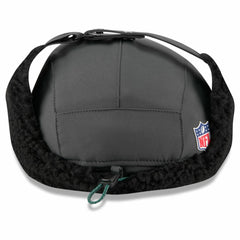 New York Jets New Era 2025 Sideline Cold Weather Runner Dog Ear Adjustable Hat Charcoal | NFL