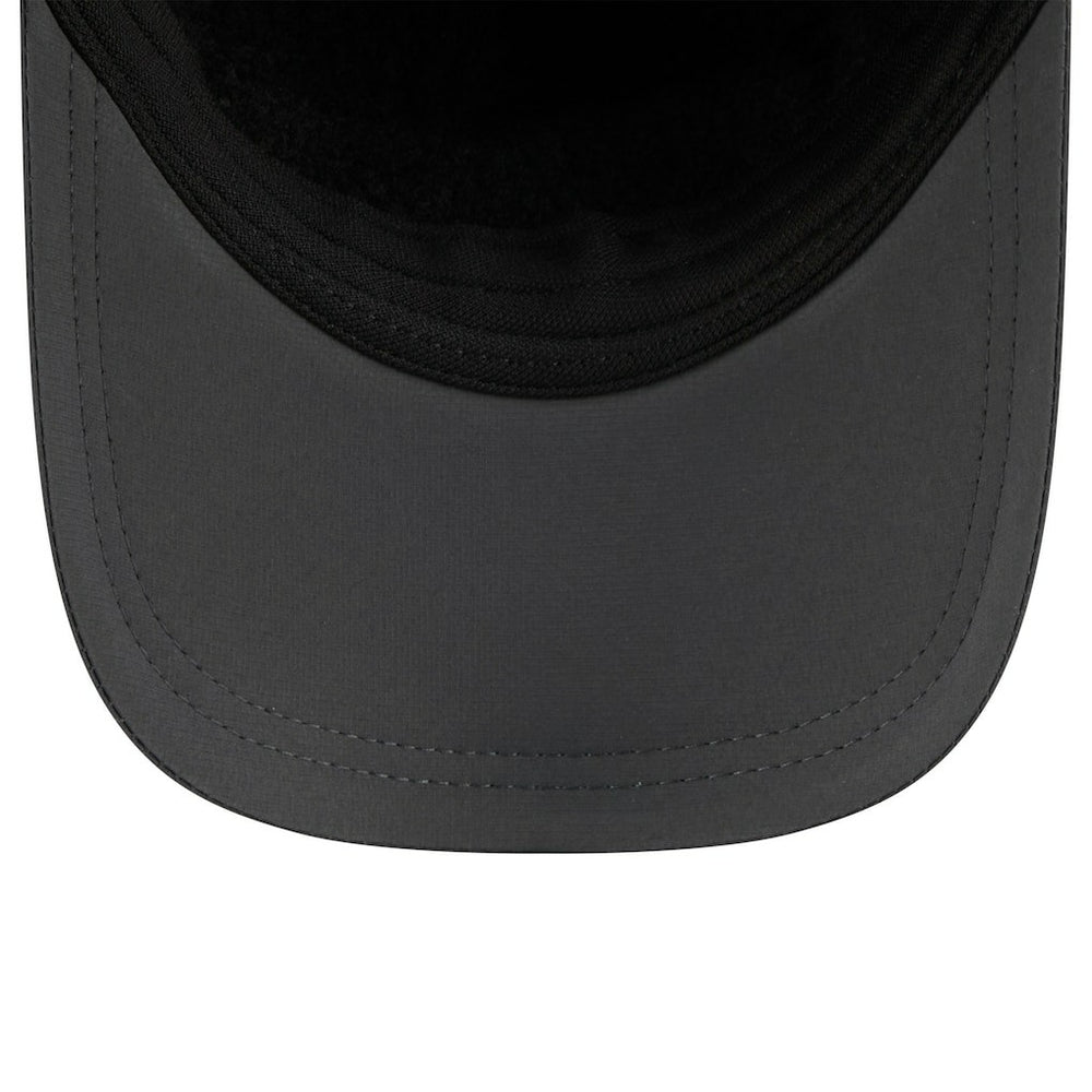 Pittsburgh Steelers New Era 2025 Sideline Cold Weather Runner Dog Ear Adjustable Hat Charcoal | NFL