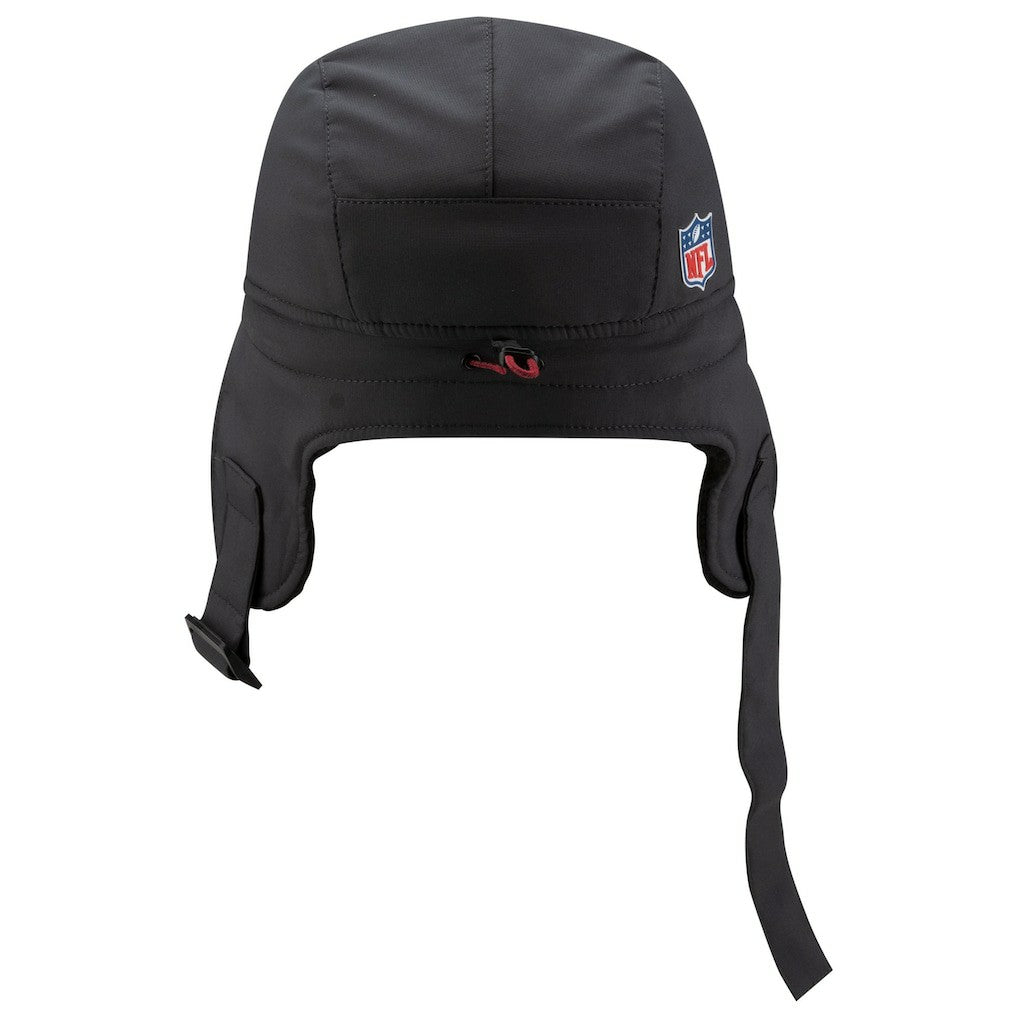 San Francisco 49ers New Era 2025 Sideline Cold Weather Runner Dog Ear Adjustable Hat Charcoal | NFL