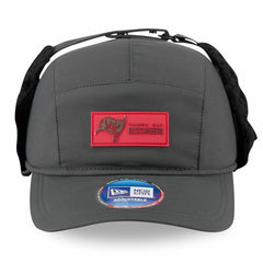 Tampa Bay Buccaneers New Era 2025 Sideline Cold Weather Runner Dog Ear Adjustable Hat Charcoal | NFL