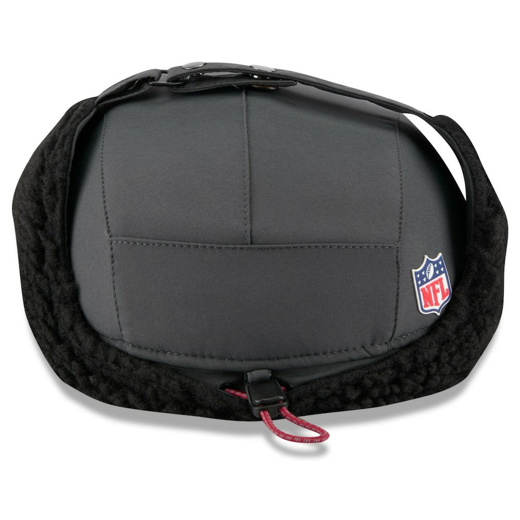 Arizona Cardinals New Era 2025 Sideline Cold Weather Runner Dog Ear Adjustable Hat Charcoal | NFL