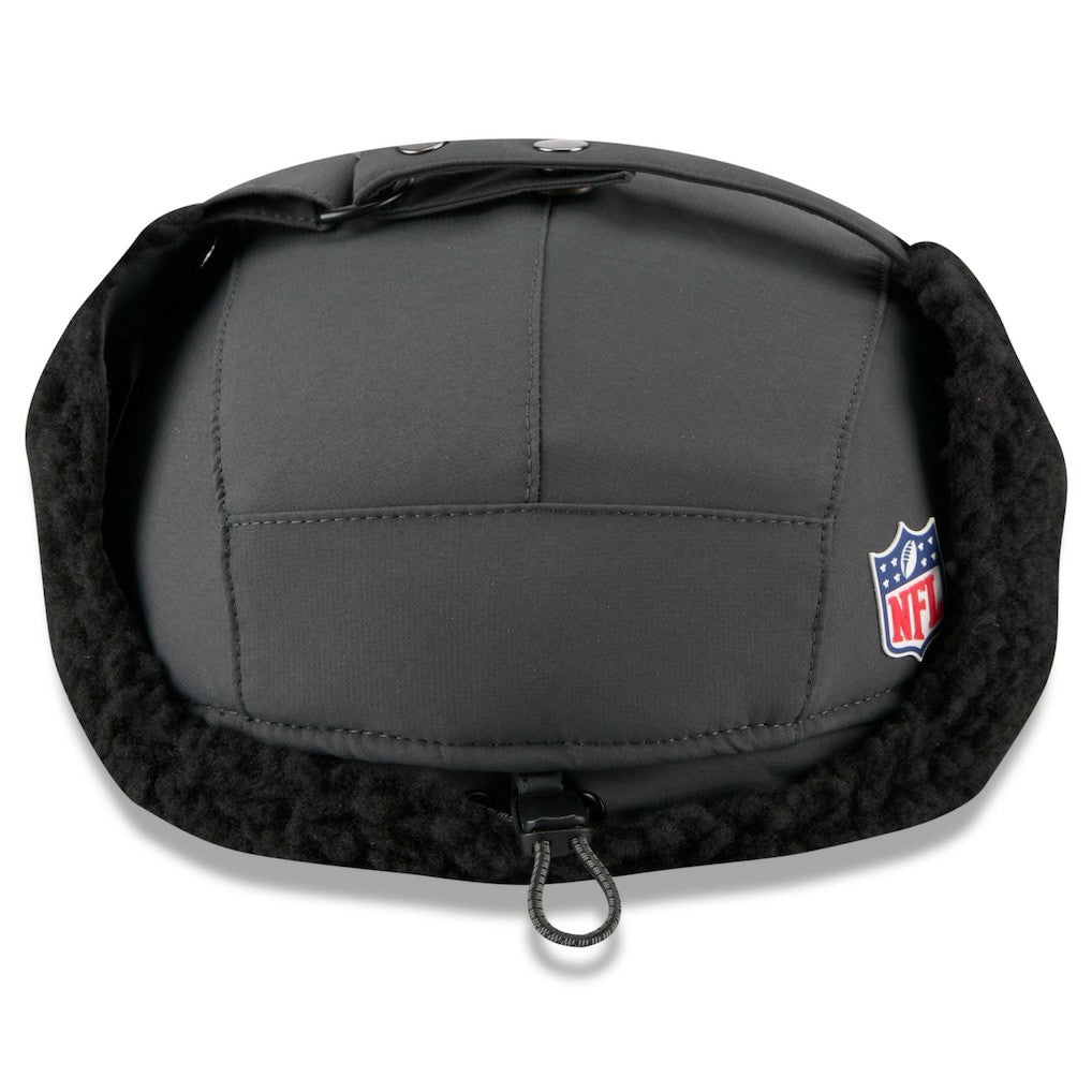 Baltimore Ravens New Era 2025 Sideline Cold Weather Runner Dog Ear Adjustable Hat Charcoal | NFL
