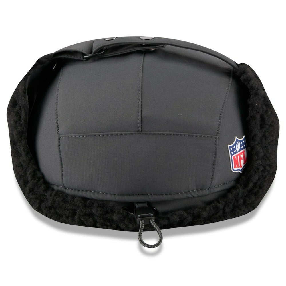 Baltimore Ravens New Era 2025 Sideline Cold Weather Runner Dog Ear Adjustable Hat Charcoal | NFL