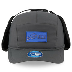 Buffalo Bills New Era 2025 Sideline Cold Weather Runner Dog Ear Adjustable Hat Charcoal | NFL