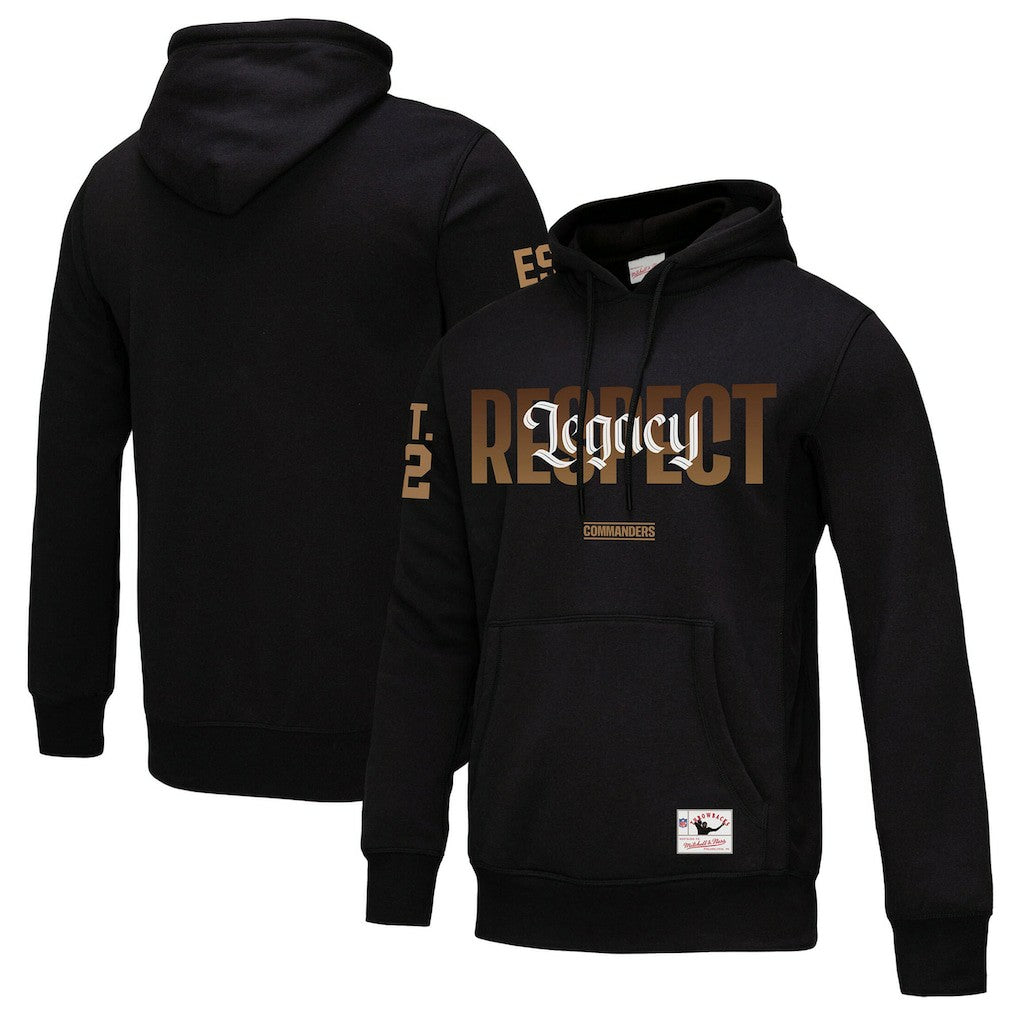 Doug Williams Washington Commanders Legacy Respect Pullover Hoodie Black | Mitchell & Ness