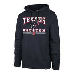 Houston Texans '47 Packed House Headline Pullover Hoodie Navy | 47 brand