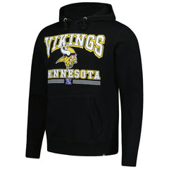 Minnesota Vikings '47 Packed House Headline Pullover Hoodie Black | 47 brand