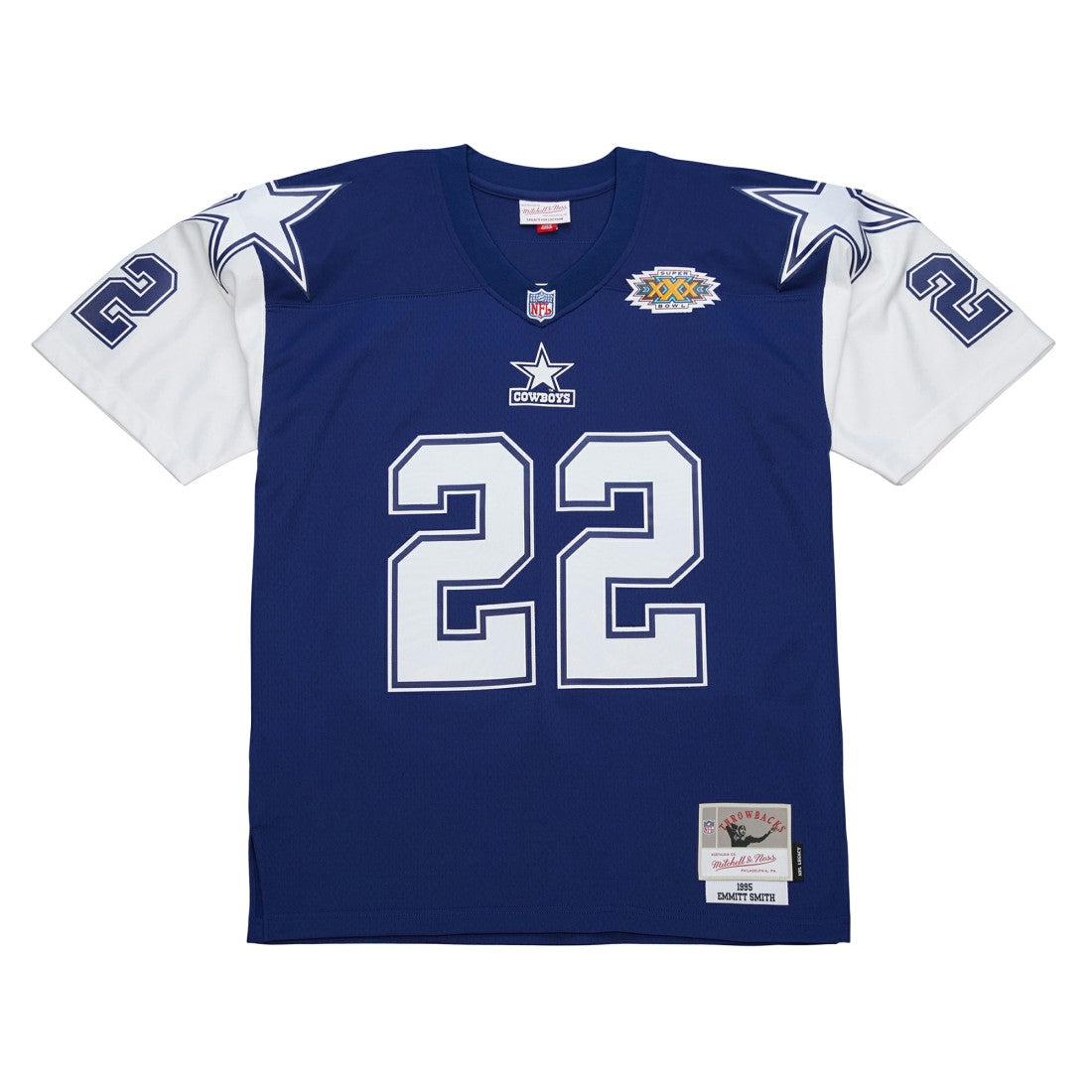 Emmitt Smith Dallas Cowboys 1995 Legacy Replica Jersey Navy | Mitchell & Ness
