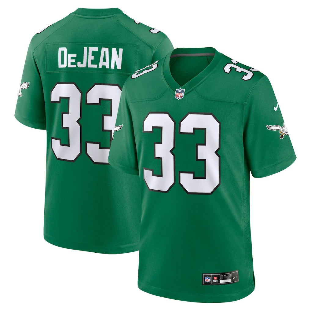 Cooper DeJean Philadelphia Eagles Alternate Game Jersey Kelly Green | Nike for Sale
