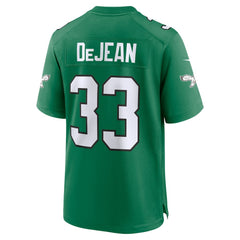 Cooper DeJean Philadelphia Eagles Alternate Game Jersey Kelly Green | Nike for Sale
