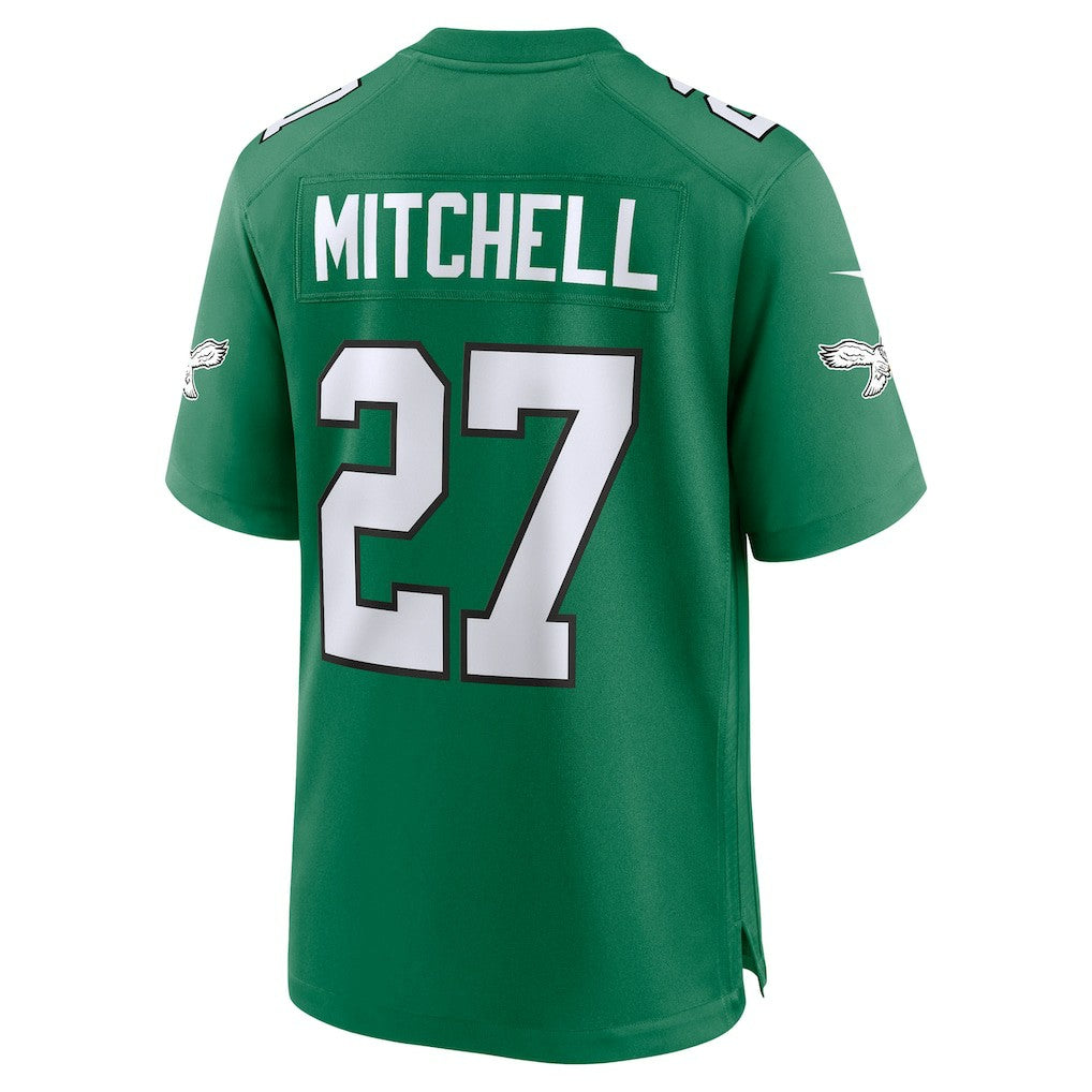 Quinyon Mitchell Philadelphia Eagles Alternate Game Jersey Kelly Green | Nike for Sale