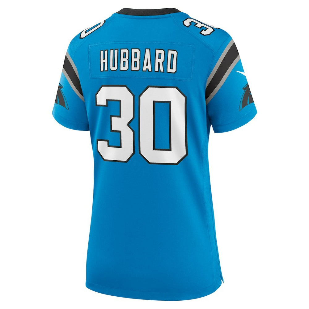 Chuba Hubbard Carolina Panthers Women's Alternate Game Jersey Blue | Nike for Sale