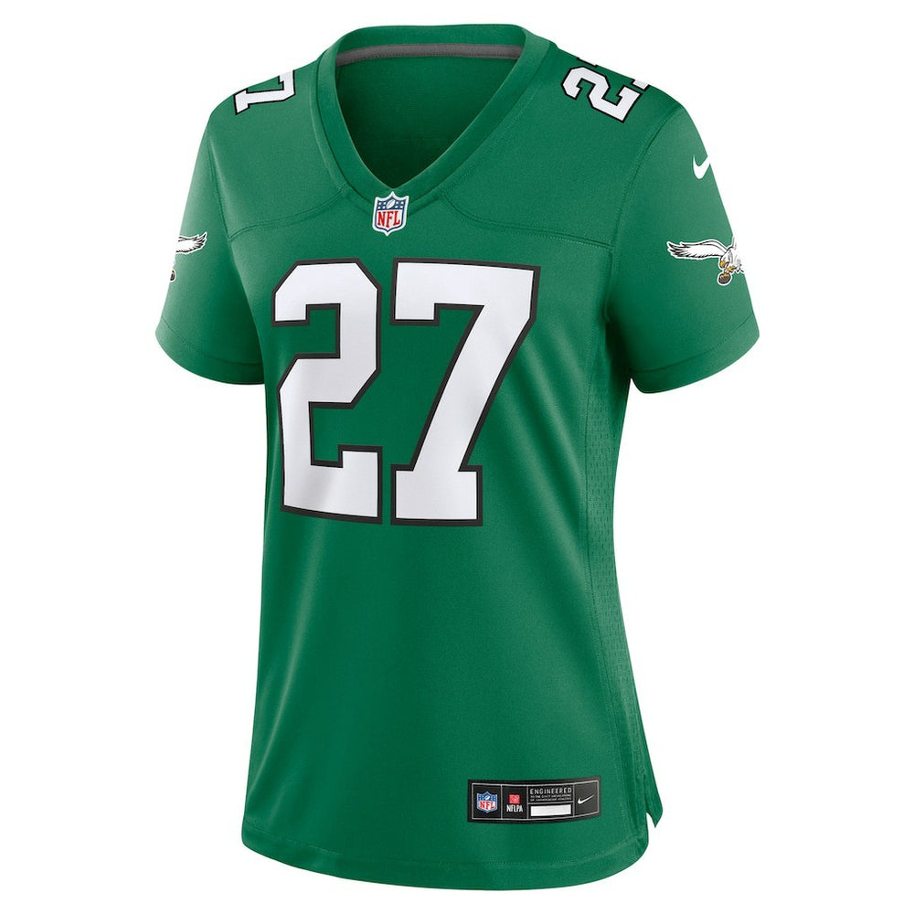 Quinyon Mitchell Philadelphia Eagles Women's Alternate Game Jersey Kelly Green | Nike for Sale