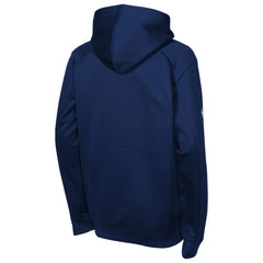New York Rangers Fanatics Youth Authentic Pro Rink Raglan Hoodie - Navy - NHL