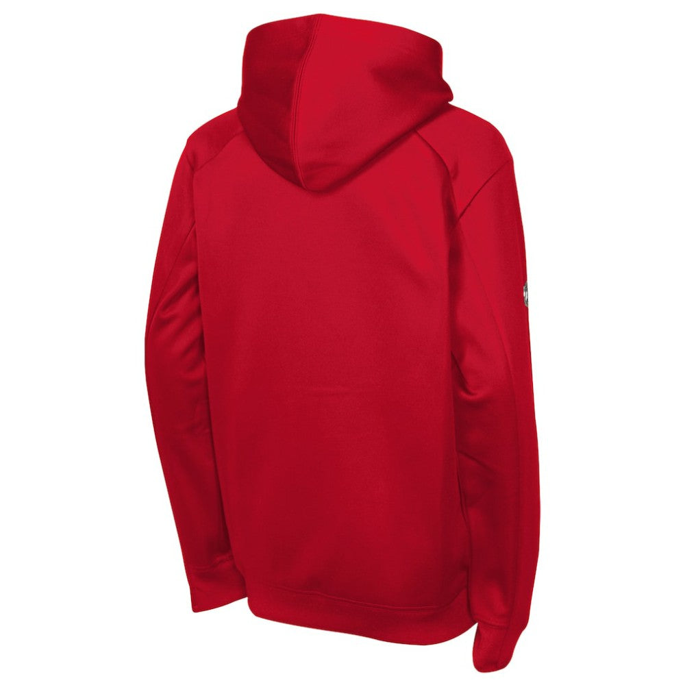 Florida Panthers Fanatics Youth Authentic Pro Rink Raglan Hoodie - Red - NHL