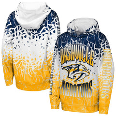 Nashville Predators Outerstuff Youth Frozen Frenzy Hoodie - Navy - NHL