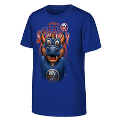 New York Islanders Outerstuff Youth Mascot Highlight T-Shirt - Royal - NHL