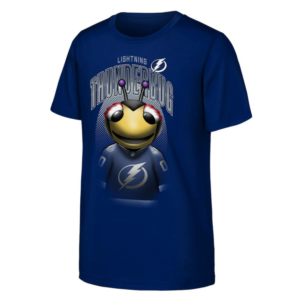 Tampa Bay Lightning Outerstuff Youth Mascot Highlight T-Shirt - Blue - NHL