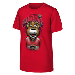 Florida Panthers Outerstuff Youth Mascot Highlight T-Shirt - Red - NHL
