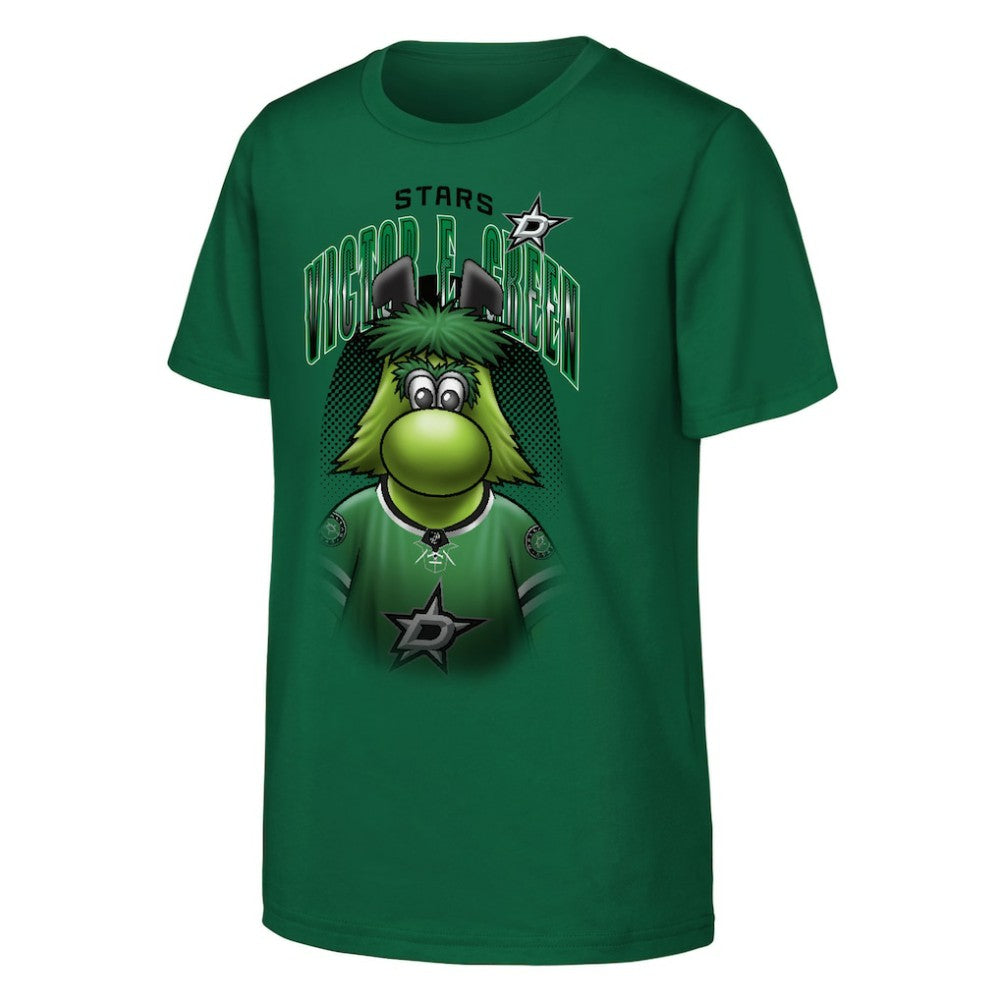 Dallas Stars Outerstuff Youth Mascot Highlight T-Shirt - Kelly Green - NHL
