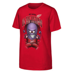 Detroit Red Wings Outerstuff Youth Mascot Highlight T-Shirt - Red - NHL