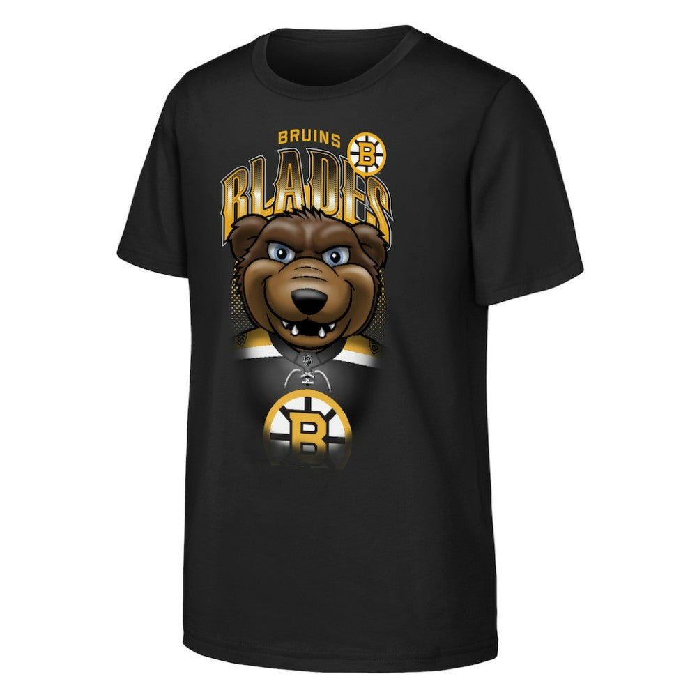 Boston Bruins Outerstuff Youth Mascot Highlight T-Shirt - Black - NHL