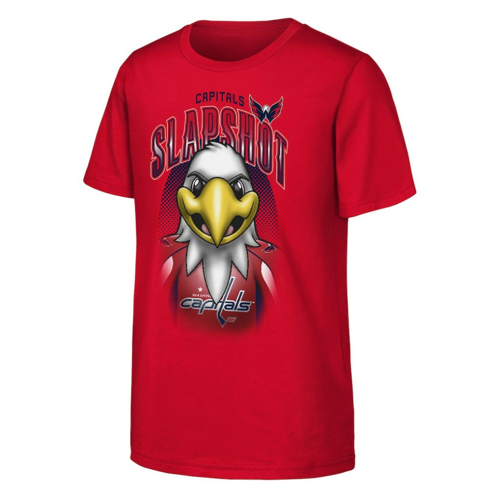 Washington Capitals Outerstuff Youth Mascot Highlight T-Shirt - Red - NHL