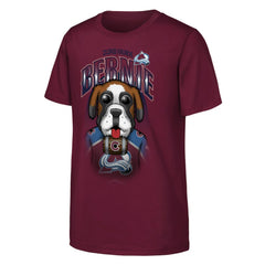 Colorado Avalanche Outerstuff Youth Mascot Highlight T-Shirt - Burgundy - NHL