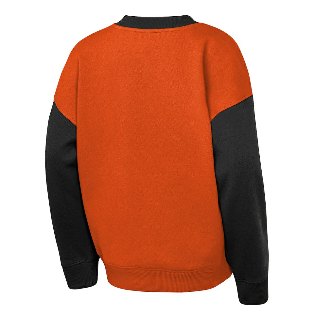Philadelphia Flyers Outerstuff Youth Impact Player Sweatshirt - Orange/Black - NHL