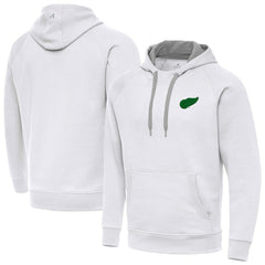 Detroit Red Wings Antigua St. Patrick's Day Victory Pullover Hoodie - White - NHL