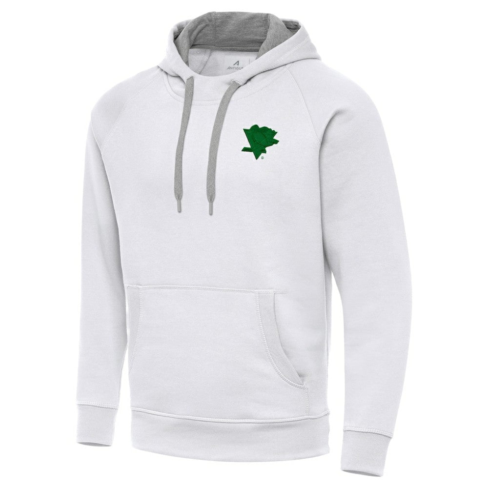 Pittsburgh Penguins Antigua St. Patrick's Day Victory Pullover Hoodie - White - NHL
