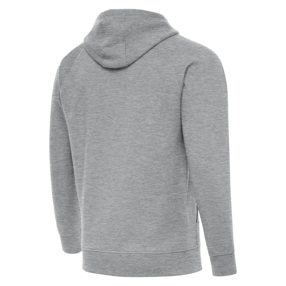 Chicago Blackhawks Antigua St. Patrick's Day Victory Pullover Hoodie - Heather Gray - NHL
