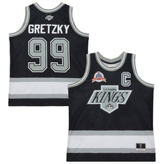 Wayne Gretzky Los Angeles Kings Mitchell & Ness Unisex Maxxed Out Fashion Basketball Jersey - Black - NHL