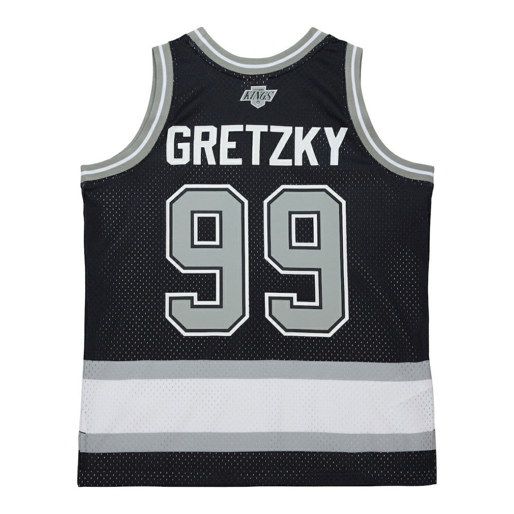 Wayne Gretzky Los Angeles Kings Mitchell & Ness Unisex Maxxed Out Fashion Basketball Jersey - Black - NHL