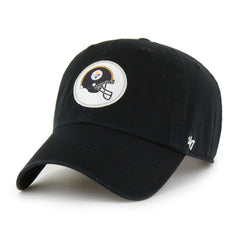 Pittsburgh Steelers '47 Hard Hat Clean Up Adjustable Hat Black | 47 brand