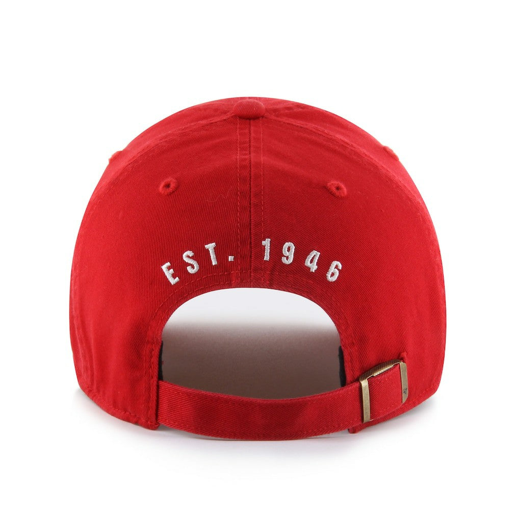 San Francisco 49ers '47 Hard Hat Clean Up Adjustable Hat Scarlet | 47 brand