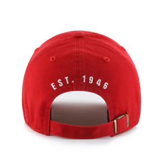 San Francisco 49ers '47 Hard Hat Clean Up Adjustable Hat Scarlet | 47 brand