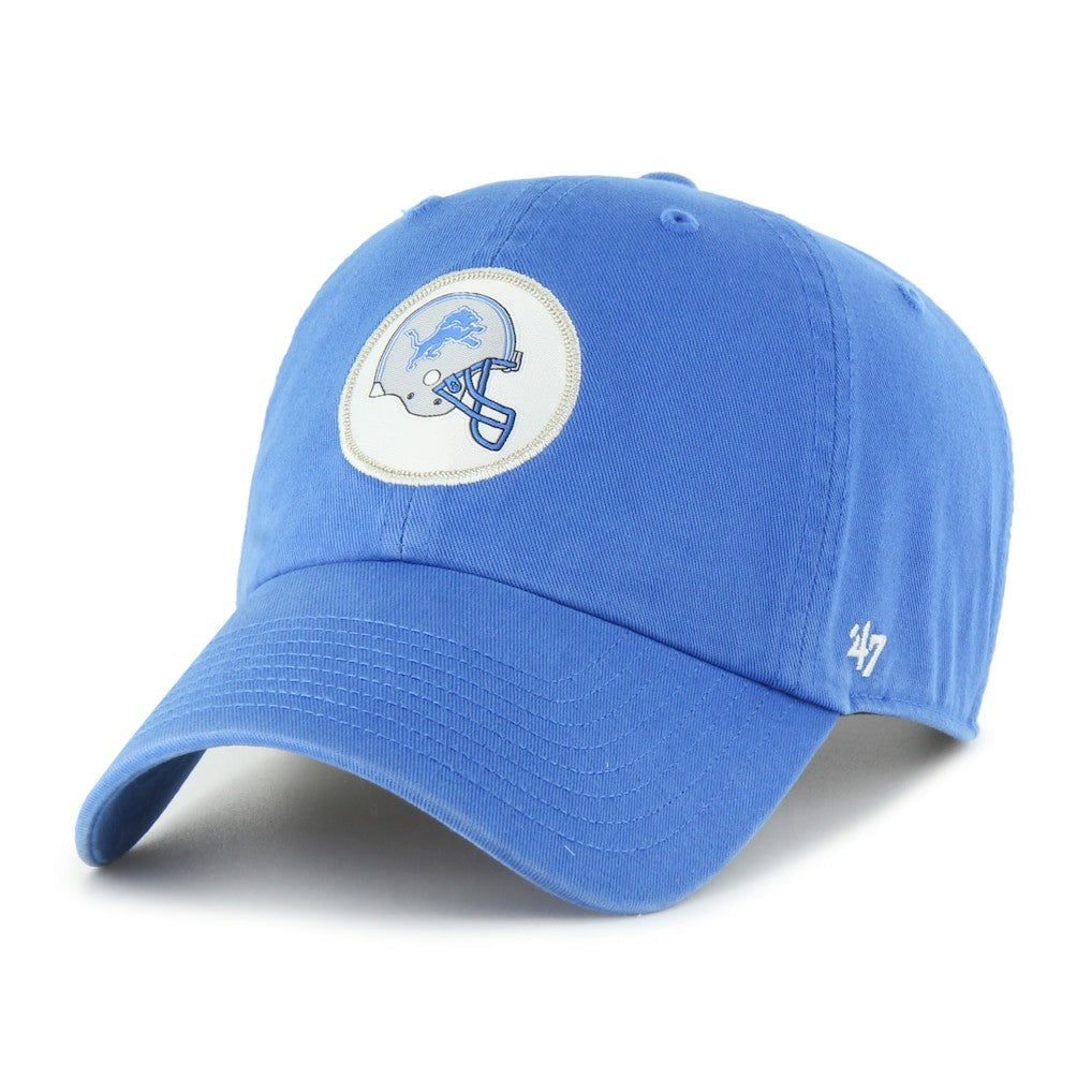 Detroit Lions '47 Hard Hat Clean Up Adjustable Hat Blue | 47 brand